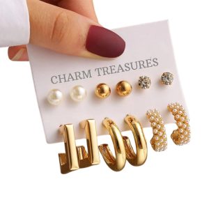 Modern Stud Earrings for Girls